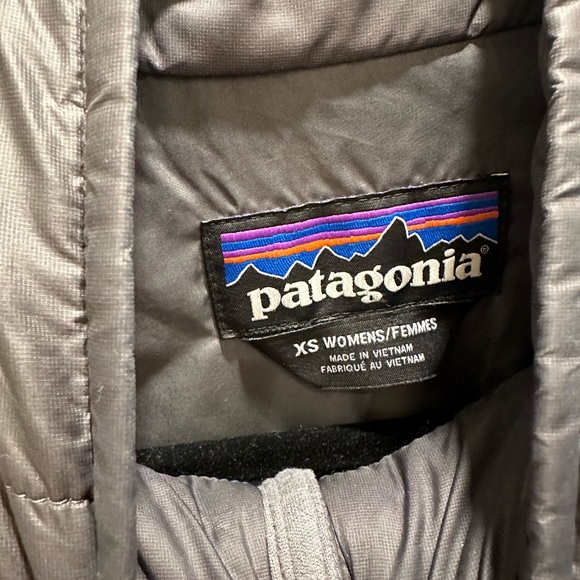 Grey Nano Puff Patagonia Packable Down Parka Jacket Gray XS excellent condition - Picture 6 of 7